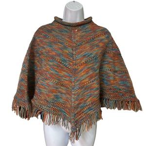 Poncho wool blend